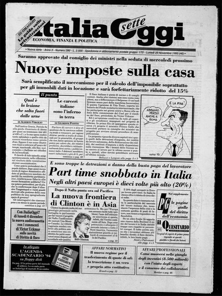 Italia oggi : quotidiano di economia finanza e politica